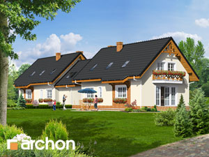 Archon+ Projekty domów - Dom w ananasach 2 (R2) - widok 2