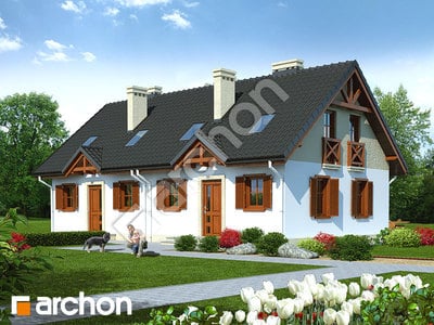 Archon+ Projekty domów - Dom w borówkach (R2) - widok 1