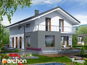 Archon+ Projekty domów - Dom pod kawowcem - widok 2