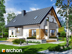 Archon+ Projekty domów - Dom w szafirkach (N) - widok 2