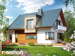 Archon+ Projekty domów - Dom w amarylisach (P) - widok 2