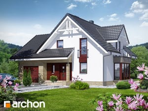 Archon+ Projekty domów - Dom w tamaryszkach 2 (N) - widok 1