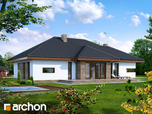 Archon+ Projekty domów - Dom w cyprysikach - widok 2