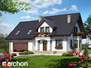 Archon+ Projekty domów - Dom w tamaryszkach 4 (G2) - widok 1
