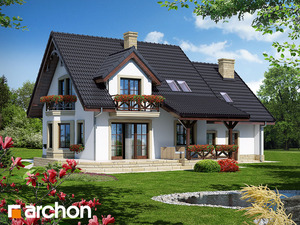 Archon+ Projekty domów - Dom w tamaryszkach 4 (G2) - widok 2