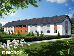 Archon+ Projekty domów - Budynek mieszkalny - S1 - widok 2