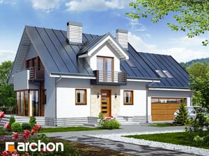 Archon+ Projekty domów - Dom w rododendronach 6 (G2N) - widok 1