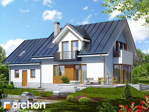 Archon+ Projekty domów - Dom w rododendronach 6 (G2N) - widok 2