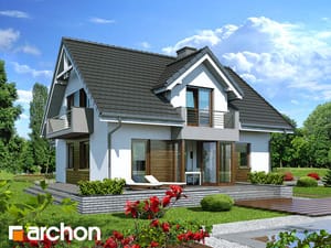 Archon+ Projekty domów - Dom w rododendronach 5 (N) - widok 1
