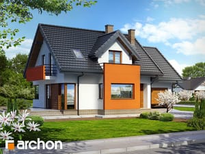 Archon+ Projekty domów - Dom w ananasach (N) - widok 1