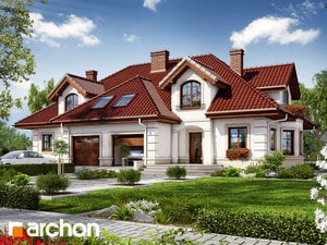Archon+ Projekty domów - Dom w bergamotkach (R2) - widok 1