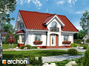 Archon+ Projekty domów - Dom w kolendrze (P) - widok 1