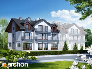 Archon+ Projekty domów - Dom nad bulwarem 9 (B) - widok 1