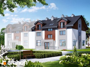 Archon+ Projekty domów - Dom nad bulwarem 9 (B) - widok 2