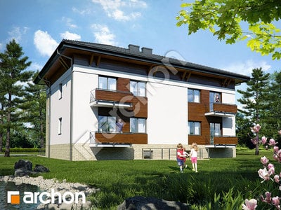 Archon+ Projekty domów - Dom w sagowcach 3 (B) - widok 2