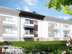 Archon+ Projekty domów - Dom w sagowcach 3 (S) - widok 2