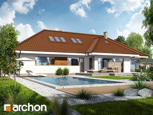 Archon+ Projekty domów - Dom w amarantusach (PD) - widok 2