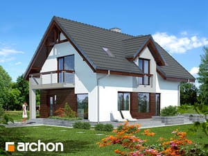 Archon+ Projekty domów - Dom w tataraku (N) - widok 1