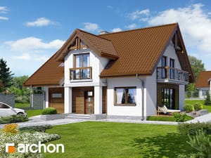 Archon+ Projekty domów - Dom w asparagusach (PN) - widok 1