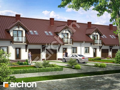 Archon+ Projekty domów - Dom w cyklamenach 3 (S) - widok 1