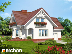 Archon+ Projekty domów - Dom w kosówce (P) - widok 2