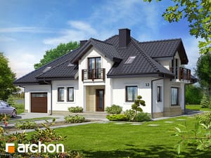 Archon+ Projekty domów - Dom w hiacyntowcach - widok 1