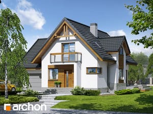 Archon+ Projekty domów - Dom w morelach (N) - widok 1