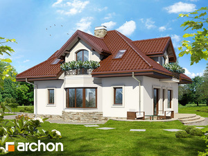 Archon+ Projekty domów - Dom pod wiązowcem - widok 2