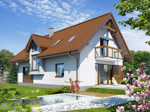 Archon+ Projekty domów - Dom w majeranku 2 (N) - widok 2