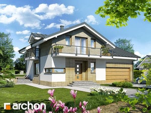 Archon+ Projekty domów - Dom w budlejach (G2) - widok 1