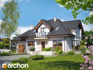 Archon+ Projekty domów - Dom w werbenach (N) - widok 1