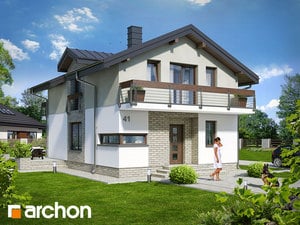 Archon+ Projekty domów - Dom w budlejach (W) - widok 1
