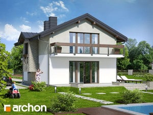Archon+ Projekty domów - Dom w budlejach (W) - widok 2
