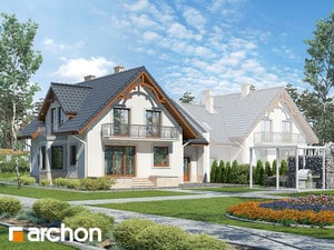 Archon+ Projekty domów - Dom w tamaryszkach 2 (B) - widok 2
