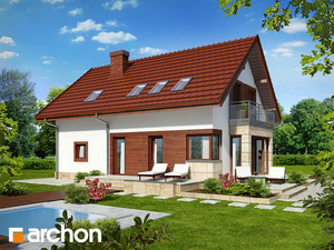 Archon+ Projekty domów - Dom pod tulipanowcem - widok 2