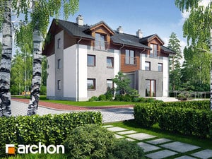 Archon+ Projekty domów - Dom nad bulwarem 12 - widok 1