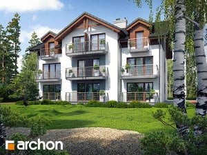 Archon+ Projekty domów - Dom nad bulwarem 12 - widok 2