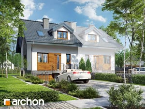 Archon+ Projekty domów - Dom w cyklamenach 4 (PB) - widok 1