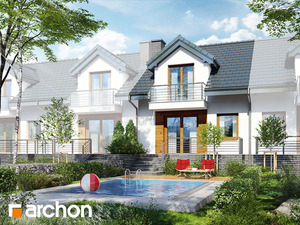 Archon+ Projekty domów - Dom w cyklamenach 4 (PS) - widok 2