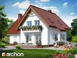 Archon+ Projekty domów - Dom w winogronach 5 - widok 2