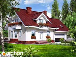 Archon+ Projekty domów - Dom w rododendronach 6 (G2P) - widok 1