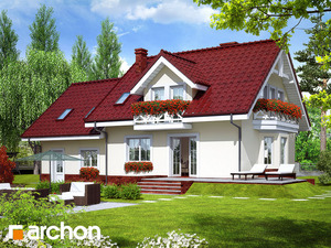Archon+ Projekty domów - Dom w rododendronach 6 (G2P) - widok 2