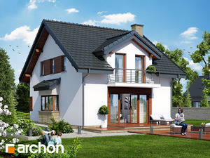 Archon+ Projekty domów - Dom w dmuchawcach (N) - widok 2