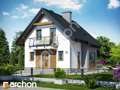Archon+ Projekty domów - Dom w winogronach (PN) - widok 1