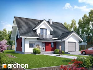 Archon+ Projekty domów - Dom w kiwi (N) - widok 1