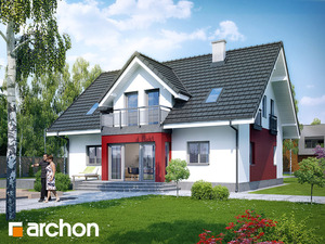 Archon+ Projekty domów - Dom w kiwi (N) - widok 2