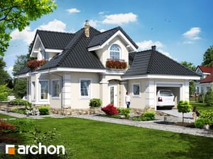 Archon+ Projekty domów - Dom w rukoli (P) - widok 1