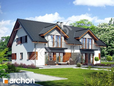 Archon+ Projekty domów - Dom w klematisach 12 (B) - widok 2