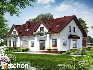 Archon+ Projekty domów - Dom w cyklamenach (R2) - widok 2