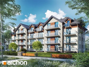 Archon+ Projekty domów - Dom nad bulwarem 14 - widok 1